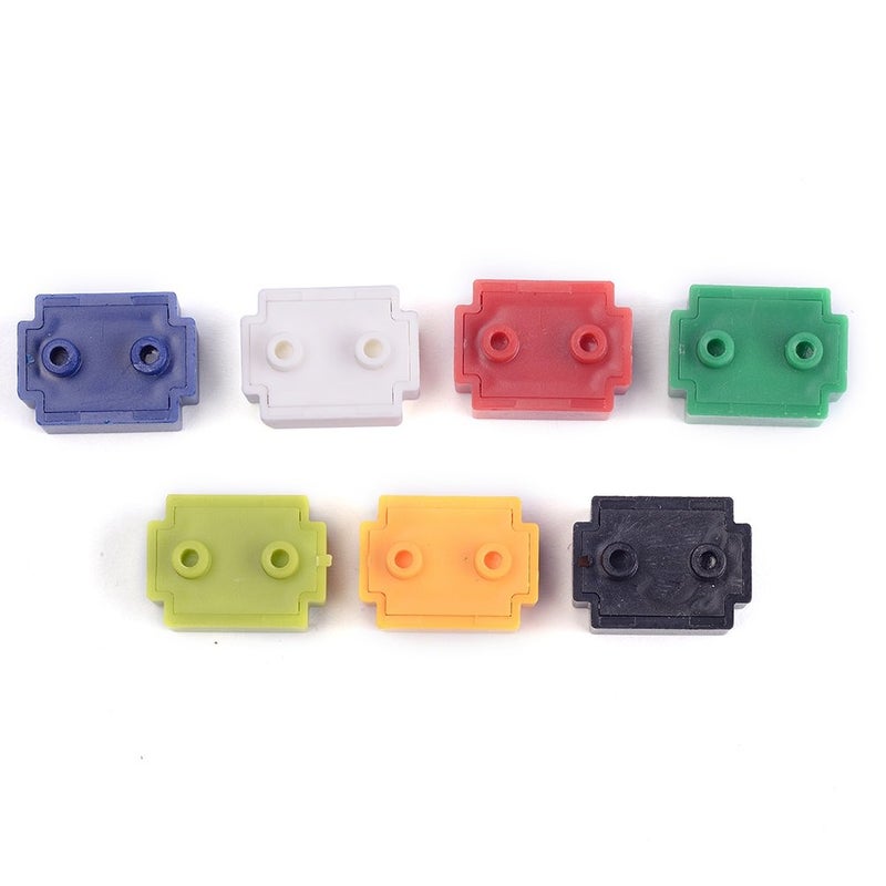 Cylewet 25 Tie Points Mini Solderless Bread Board PCB Circuit Board for Arduino 2 x 1.5cm (Pack of 7) CYT1029 - Image 3